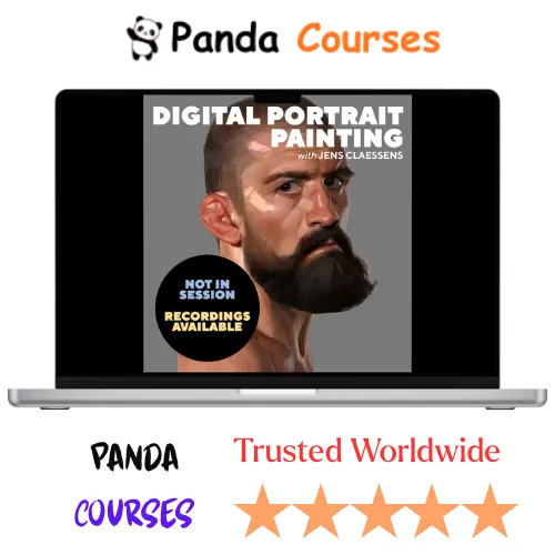 Jens Claessens - Digital Portrait Painting