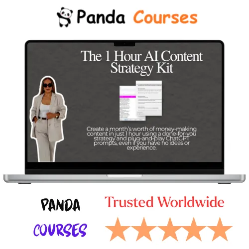 Monika Wolnicka - The 1 Hour AI Content Strategy Kit