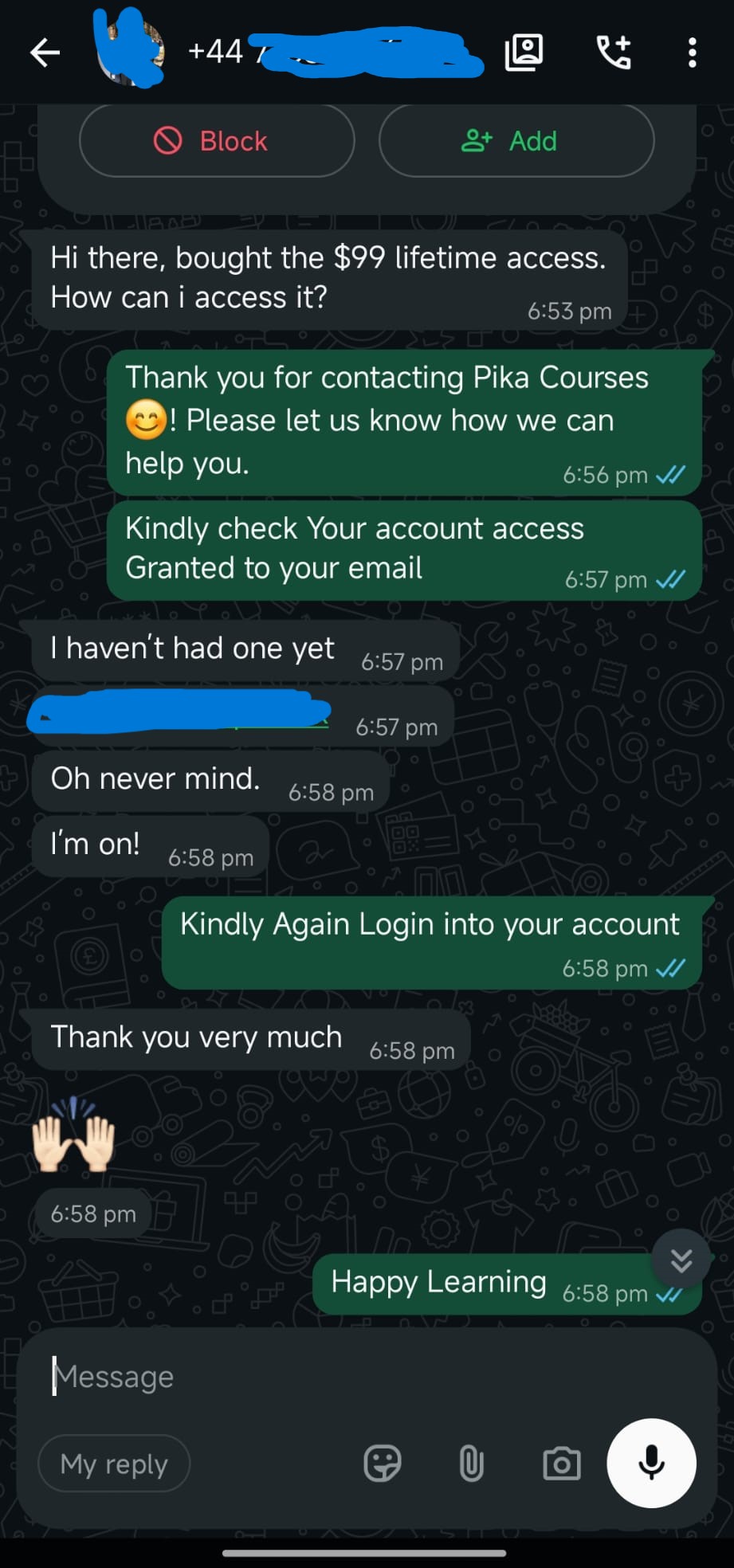 Customer review screenshot 5
