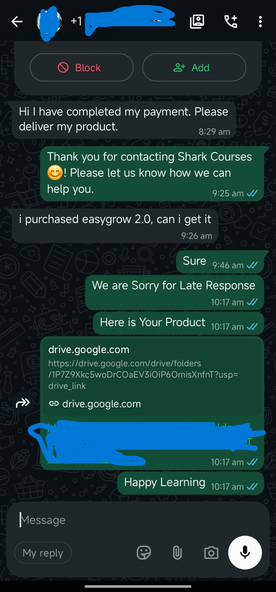 Customer review screenshot 6