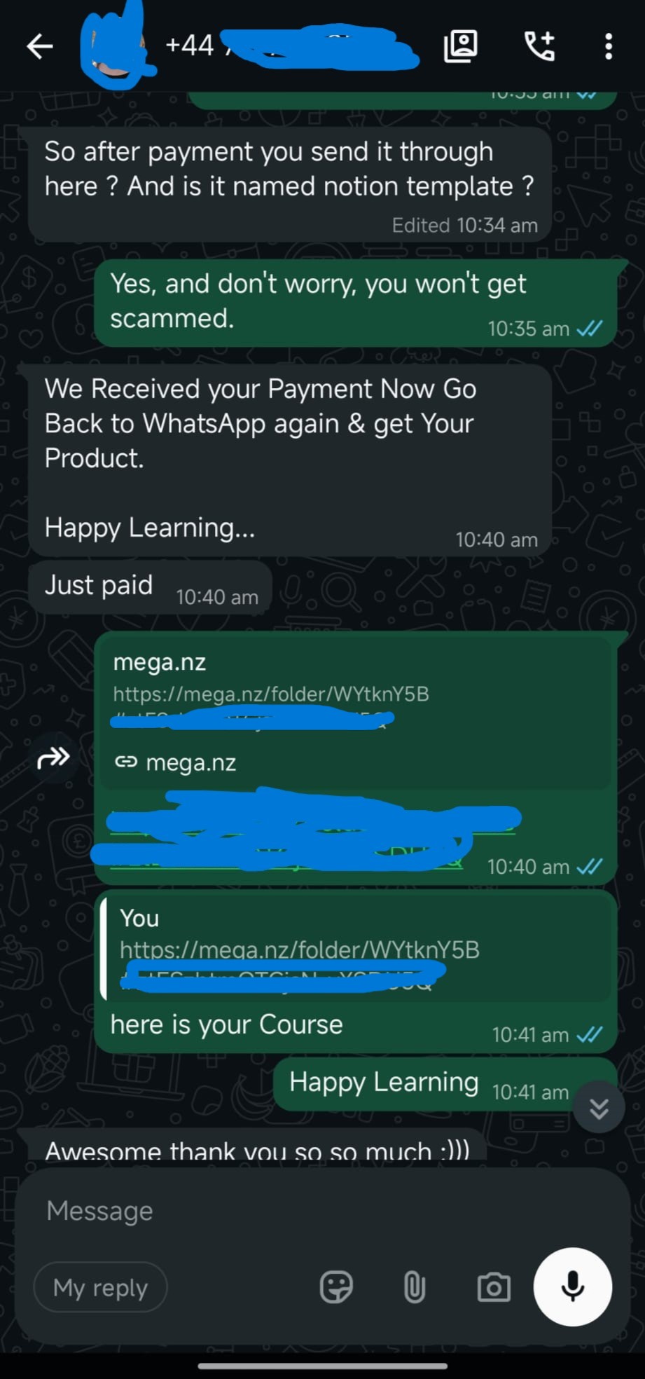 Customer review screenshot 8